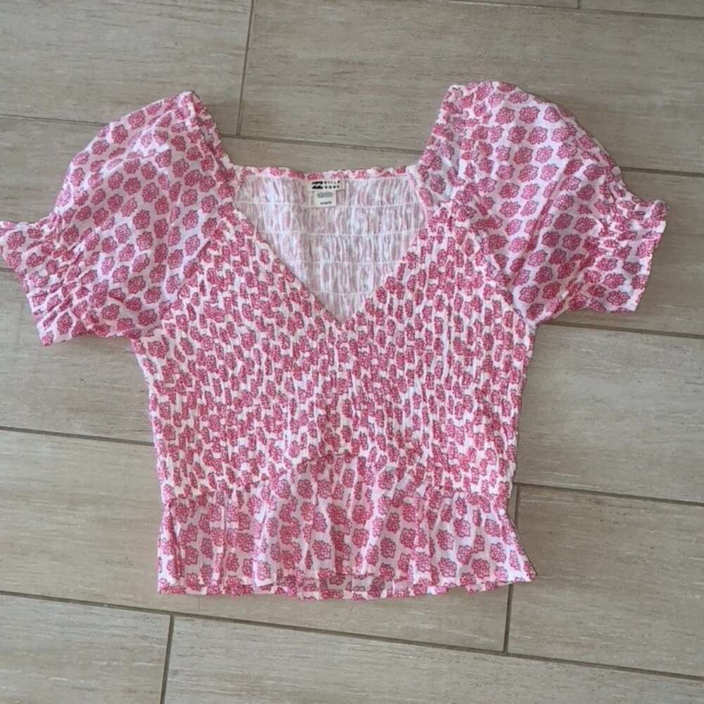 Billabong Sweet Talker Smocked Top